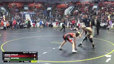 80 lbs Cons. Round 1 - Ayden Affeldt, Attack WC vs Brady Gruppen, Allendale