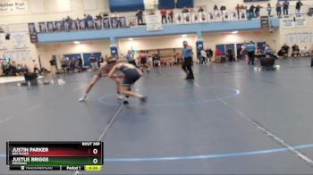 120 lbs Cons. Round 4 - Justus Briggs, Meridian vs Justin Parker, Box Elder