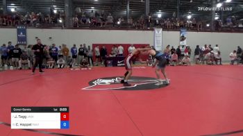 65 kg Consolation - Julian Tagg, Jackrabbit Wrestling Club vs Cael Happel, Panther Wrestling Club RTC