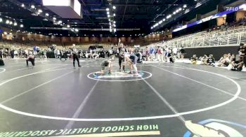 132 lbs Champ. Round 1 - Kyle Selders, Troy Buchanan vs Victor Zanolini, Christopher Columbus H S