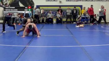 215 lbs Quarterfinal - Bryce Williams, Waukee Northwest vs Wes Stoner, Williamsburg