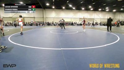 88 lbs Consi Of 4 - Lucas Stevens, Funky Singlets 12U vs Charlie Perea, Northern Colorado 12U