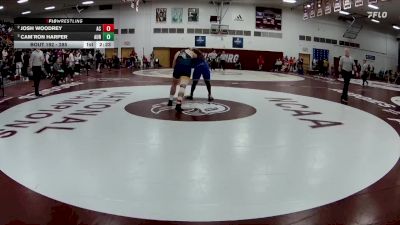 285 lbs Semifinal - Cam`ron Harper, Aurora Universtiy vs Josh Woodrey, Augustana (il)