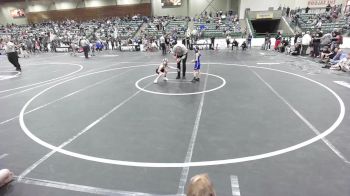 50 lbs Quarterfinal - Reed Saltenberger, Patriot Mat Club vs Nathan Walther, Carson Bulldogs