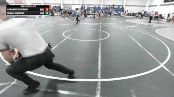 57 lbs 2nd Place - Laramie Dawson, BlackCat WC vs Jonah Rohrer, Grindhouse WC