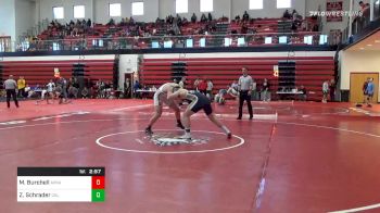 285 lbs Prelims - Michael Burchell, Appalachian State vs Zach Schrader, Cal Baptsit