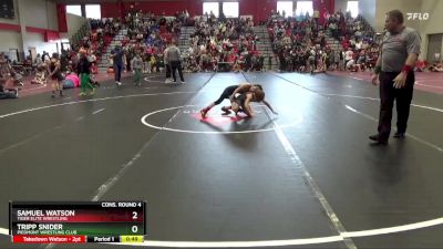 60 lbs Cons. Round 4 - Samuel Watson, Tiger Elite Wrestling vs Tripp Snider, Piedmont Wrestling Club