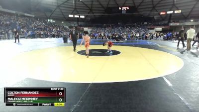 63 lbs Cons. Round 4 - Colton Fernandez, NWWC vs Malekai McKimmey, Cruiser Wrestling Club