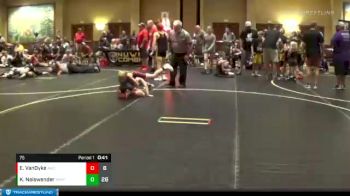 75 lbs Round 2 (6 Team) - Keynu Neiswender, Show Me National Team vs Ethan VanDyke, Ares WC