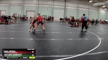 180 lbs Round 1 - Paul Ortega, Grainhouse Grapppler vs Matthew Gorbatuk, Yale Street Wrestling Club