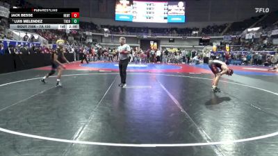 7A 150 lbs Quarterfinal - Luis Melendez, Tuscaloosa County vs Jack Besse, Hewitt-Trussville