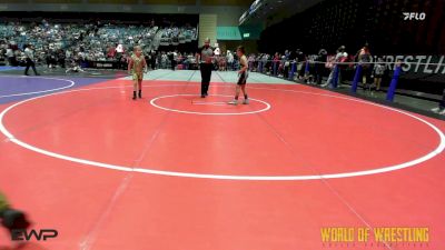 85 lbs Consi Of 8 #2 - Radley Jones, Weiser Wrestling Club vs Bentley Newman, Illinois Valley Youth Wrestling