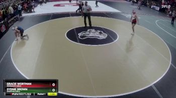 Cons. Round 3 - Gracie Wortman, Randolph Girls vs Sydnie Brown, Overton Girls