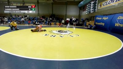193 lbs Consi Of 16 #2 - Chad Sadaka, Bergen Catholic (NJ) vs Carmen Marano, St. Peter`s Prep (NJ)