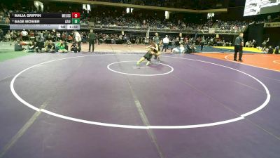 5A 125 lbs Semifinal - Malia Griffin, Melissa vs Sage Mosier, Azle