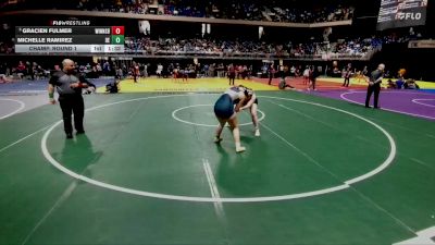 5A 185 lbs Champ. Round 1 - Gracien Fulmer, Winnsboro vs Michelle Ramirez, El Paso Del Valle