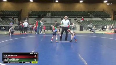 43 lbs Round 3 - Caleb Miller, Iowa vs Alec Anderson, Moyer Elite Wrestling