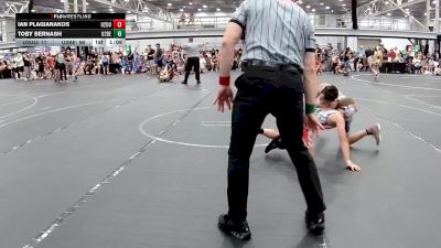 100 lbs Round 2 (8 Team) - Toby Bernash, U2 Brawler Elite vs Ian Plagianakos, U2 Upstate Uprising