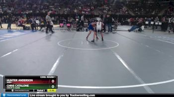 5A 106 lbs Cons. Round 1 - Hunter Anderson, Rigby vs Chris Catalone, Coeur D Alene