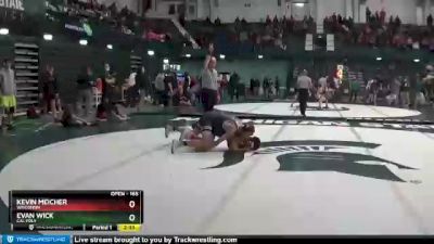 165 lbs Champ. Round 2 - Evan Wick, Cal Poly vs Kevin Meicher, Wisconsin