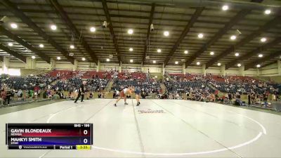 195 lbs Semifinal - Gavin Blondeaux, Nevada vs Mahkyi Smith, Utah