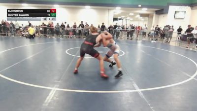 144 lbs Round Of 64 - Eli Horton, NC vs Hunter Avalos, TX