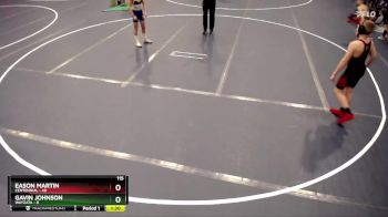 115 lbs Round 2 (4 Team) - Gavin Johnson, Wayzata vs Eason Martin, Centennial