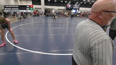 150 lbs Cons. Rd Of 64 - Dalton Waters, Missouri vs Michael Strazza, South Side Wrestling Club
