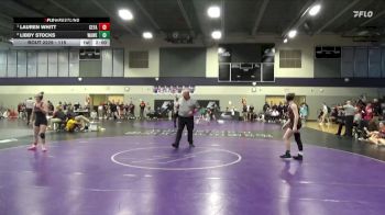 115 lbs 1st Place Match - Lauren Whitt, Cedar Falls vs Libby Stocks, Waterloo West