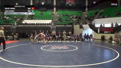 134 lbs Finals (2 Team) - Jack Posey, Pike Road School vs Isaac Jones, Gardendale Hs