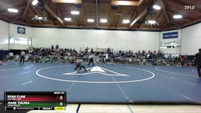 174 lbs Quarterfinal - Mark Takara, Utah Valley vs Ryan Clink, Cal Poly SLO