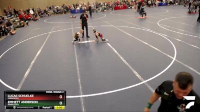 53-58 lbs Cons. Round 2 - Lucas Schuelke, Minnesota vs Emmett Anderson, Minnesota