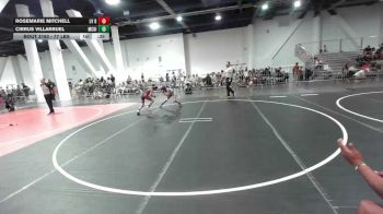 77 lbs Consi Of 4 - Rosemarie Mitchell, LV Bears WC vs Cirrus Villarruel, McKinleyville Panthers
