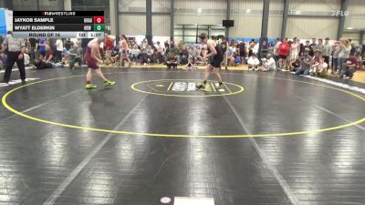 160 lbs Round Of 16 - Jaykob Sample, Grassflat vs Wyatt Elderkin, New Freedom