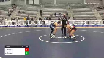 126 lbs Consolation - Justin Wells, CA vs Jake Doone, PA