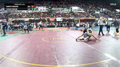 A - 157 lbs Quarterfinal - Jairyn Krause, Ronan vs Logan Knaub, Laurel