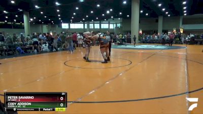 285 lbs Round 5 (6 Team) - Cody Addison, Guerilla WC vs Peter Savarino, MF Army