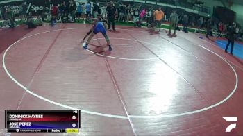 120 lbs 5th Place Match - Dominick Haynes, Montana vs Jose Perez, Arizona