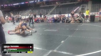 W 144 lbs Round 2 (3 Team) - Abigail Trayhorn, Utah vs Lily Fitzpatrick, Montana