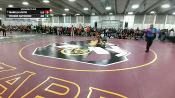 120 lbs Champ. Round 3 - Phoebe Gutierrez, Adams City vs Isabella Ortiz, La Junta