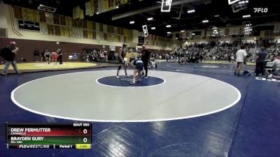 138 lbs Cons. Round 2 - Drew Permutter, Camarillo vs Brayden Gury, Del Oro