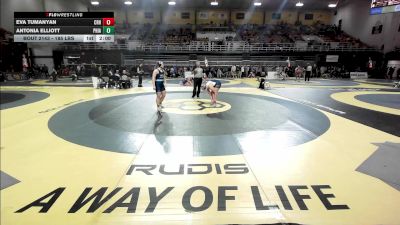 185 lbs Semifinal - Eva Tumanyan, Choate Rosemary Hall vs Antonia Elliott, Phillips Academy