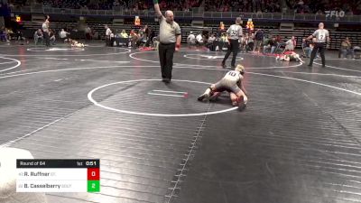 75 lbs Round Of 64 - Rocco Ruffner, St. Marys vs Brooks Casselberry, Southern Tioga