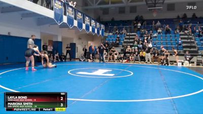 185 lbs Placement Matches (8 Team) - Breanna Thomley, Vancleave High School vs Julianne McQuirter, Oak Grove High School