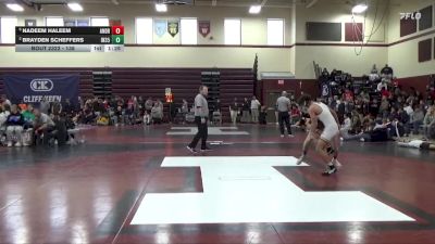 138 lbs 3rd Place Match - Brayden Scheffers, Interstate 35 vs Nadeem Haleem, Tinley Park (Andrew)