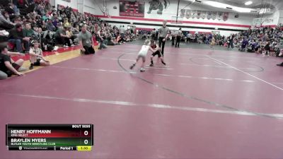 50-55 lbs Round 3 - Henry Hoffmann, King Select vs Braylen Myers, Butler Youth Wrestling Club