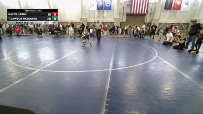 45 lbs Champ. Round 1 - Dawson McMahon, Shootbox Wrestling Club vs Hayes Hardy, Box Elder Stingers