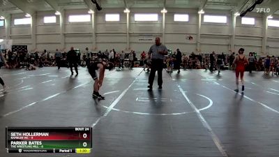 84 lbs Round 5 (10 Team) - Seth Hollerman, Rambler WC vs Parker Bates, The Wrestling Mill