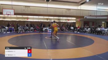 67 kg Rr Rnd 1 - Joel Richard Adams, USA vs Duncan Matthew Nelson, USA