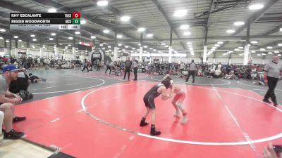 55 lbs 3rd Place - Khy Escalante, Tucson Cyclones vs Riggin Woodworth, Dickinson WC